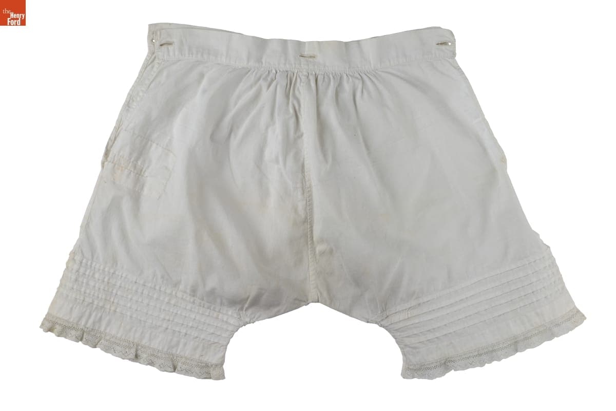 Child's Lace Trimmed Cotton Underwear, Owned by the Rossow and Labuhn Families, 1900-1920