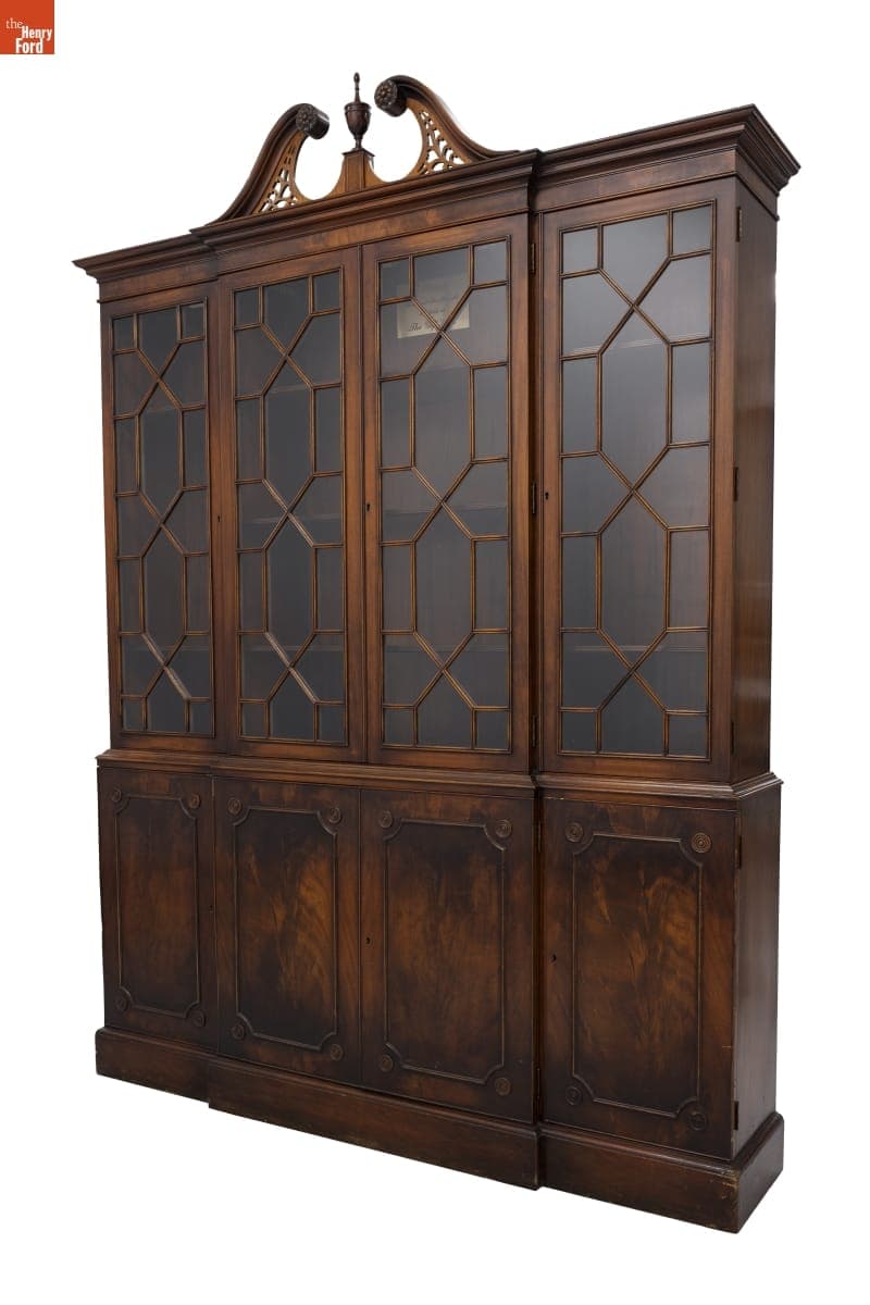 Bookcase on Cabinet with Radio, Used in Dearborn Inn Lobby, 1931