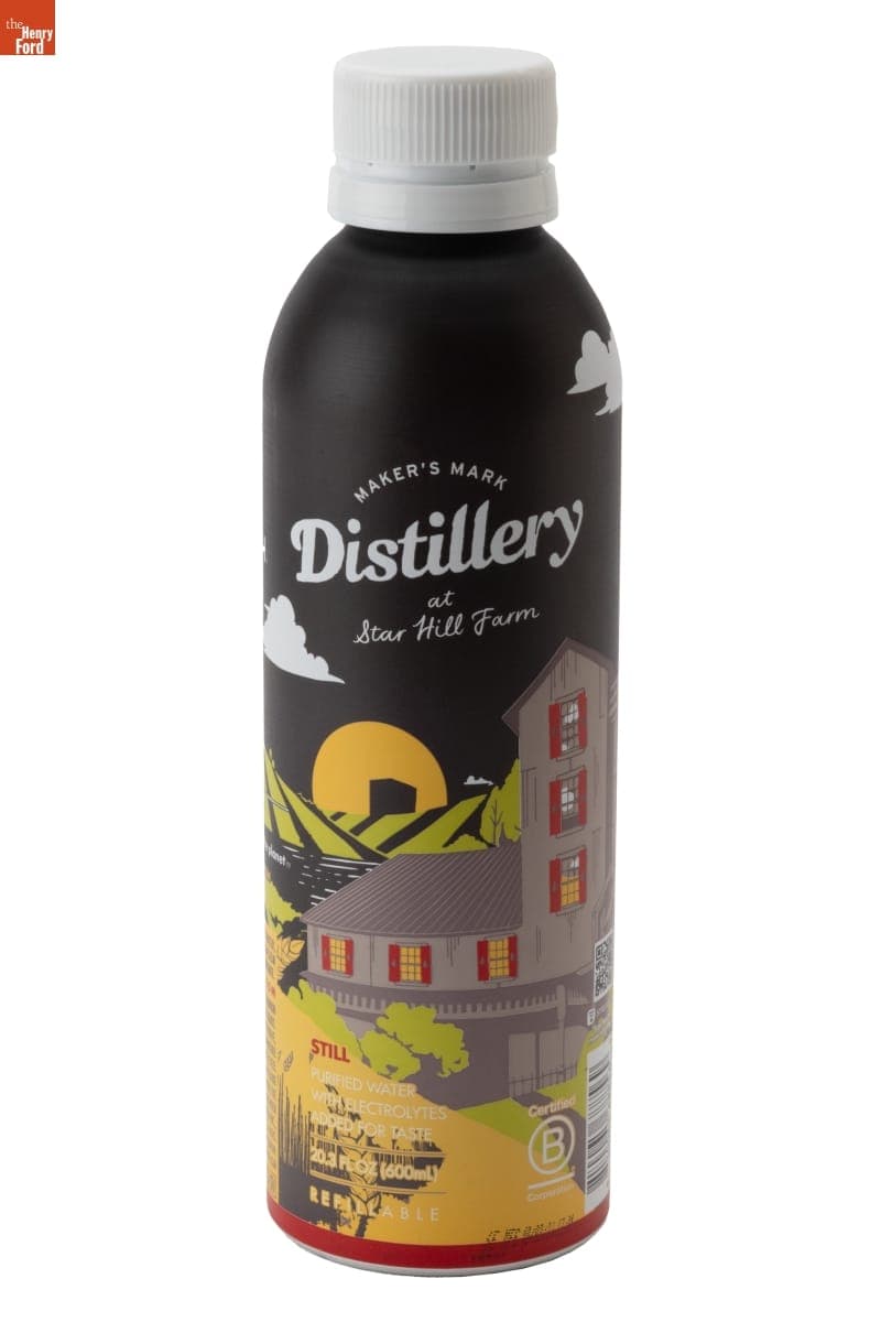 "Maker's Mark Distillery at Star Hill Farm" Water Bottle, 2024
