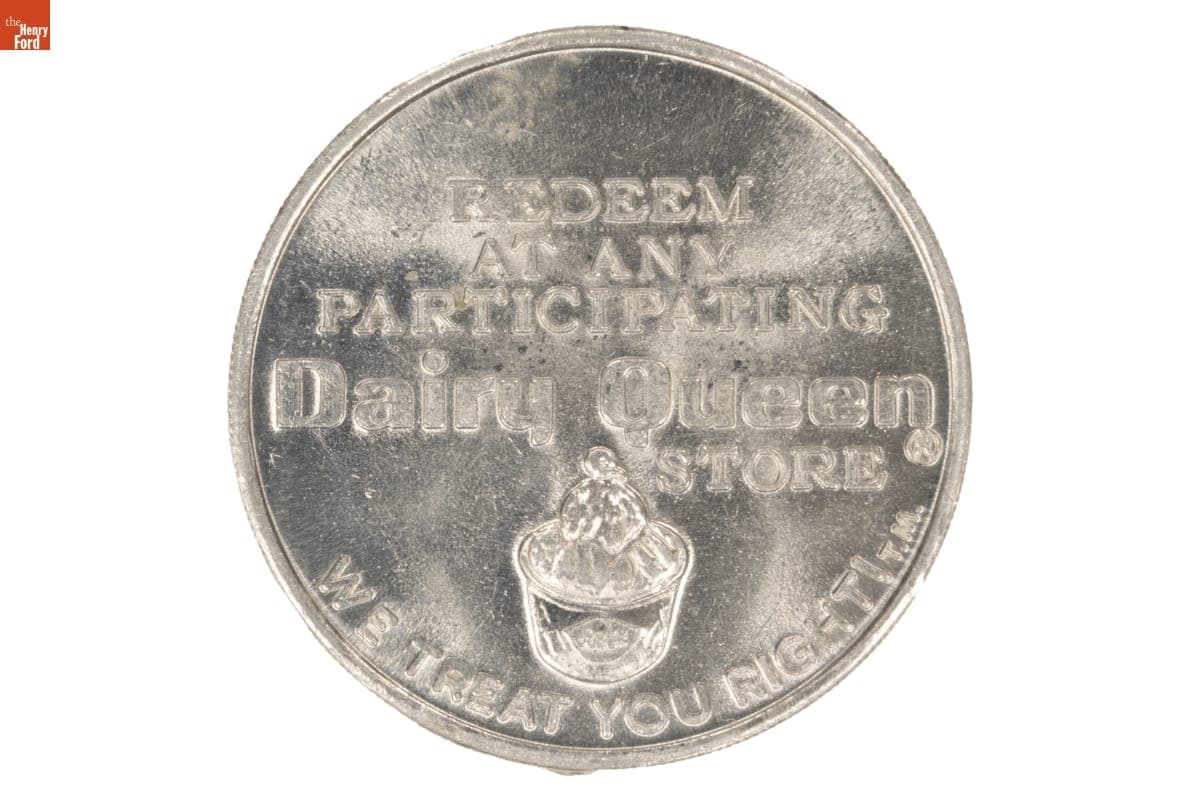 Dairy Queen Token, circa 1980