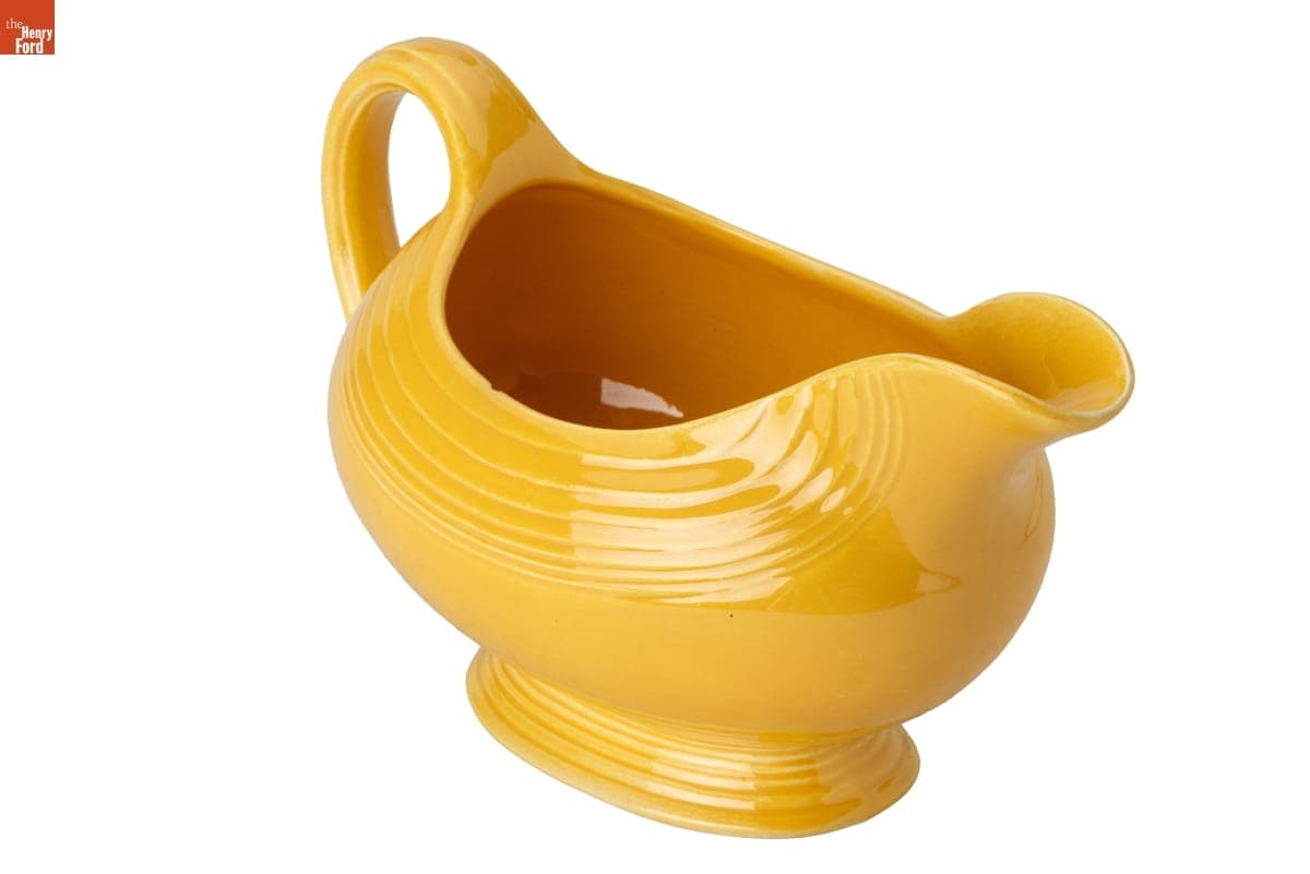 Fiesta Ware Sauceboat, 1938-1960