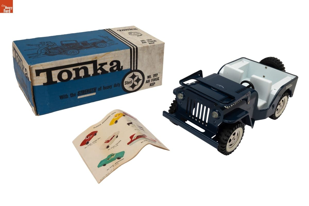 Toy Air Force Jeep, circa 1965