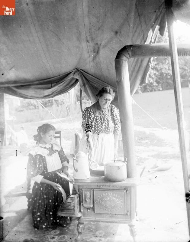 Gypsies, Kitchen Scene, 1890-1915