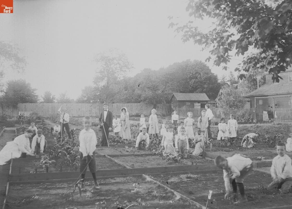 St. Giles Home (Hempstead), the Farm Garden, 1890-1915