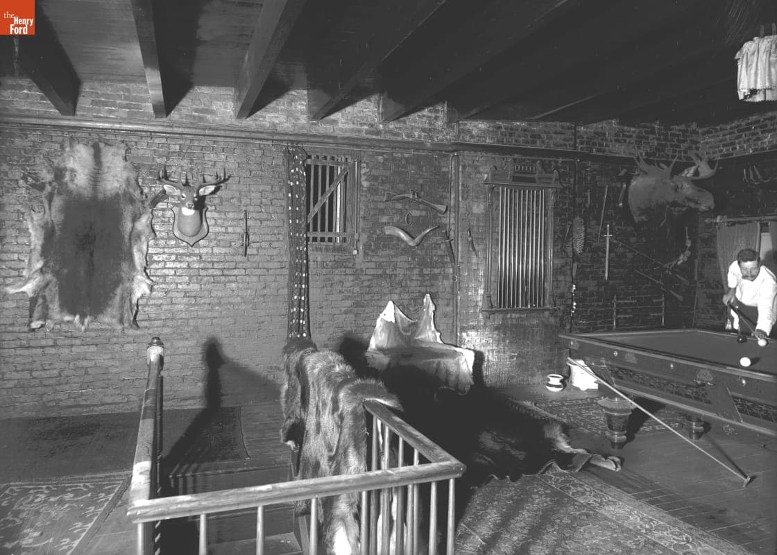 Interior, Benj. Van Nostrand's, circa 1900