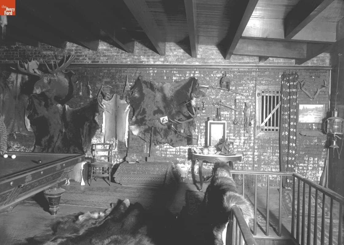 Interior, Benj. Van Nostrand's, circa 1900