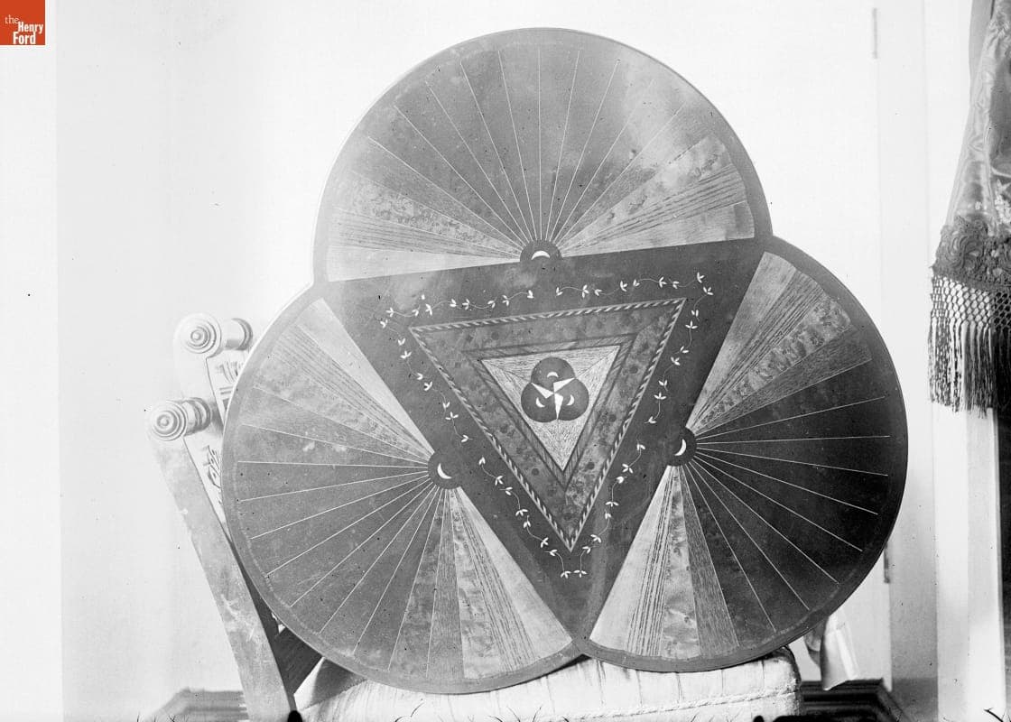 Table, Inlaid, 1890-1915