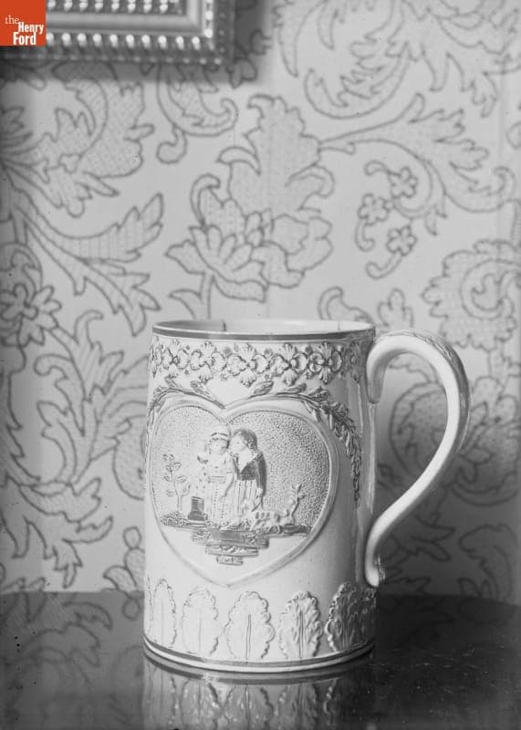 Pottery, Mug with Salt Glaze, 1890-1915