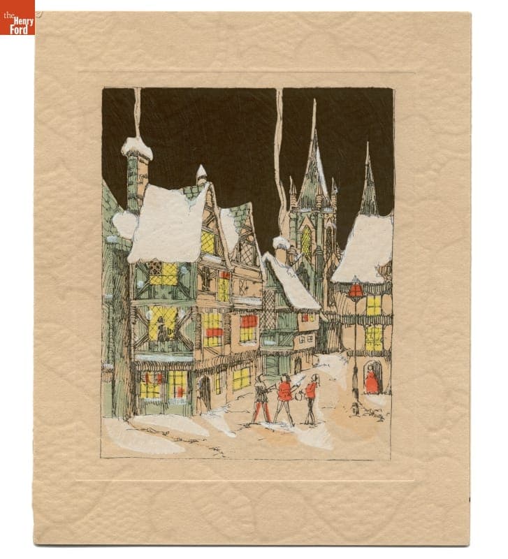 Christmas Card, 1930