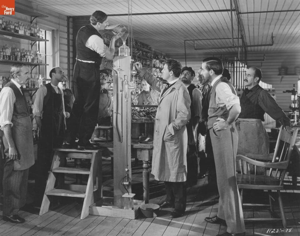 Movie Still Showing Spencer Tracy in "Edison the Man," 1940