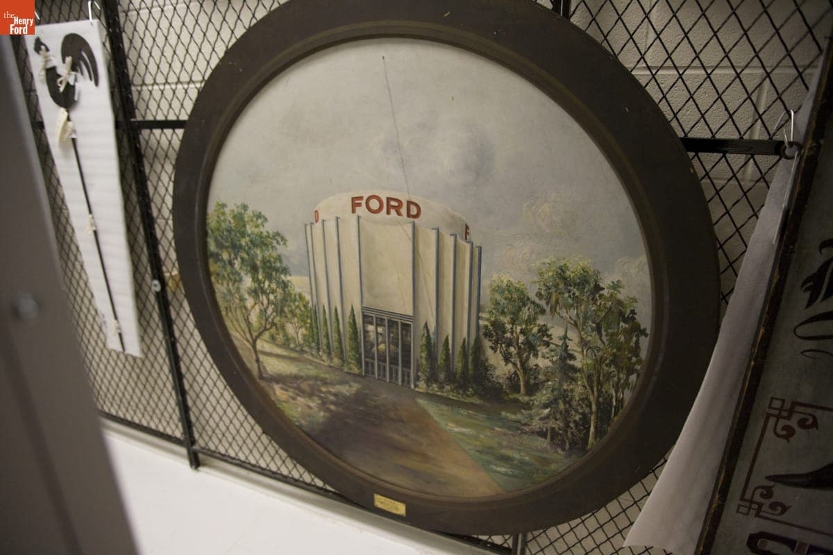 Collections Storage at Benson Ford Research Center, August 2006