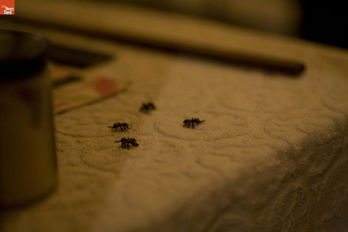 Tourist Cabin from Irish Hills Area of Michigan, on Exhibit in Henry Ford Museum (detail), September 2007
