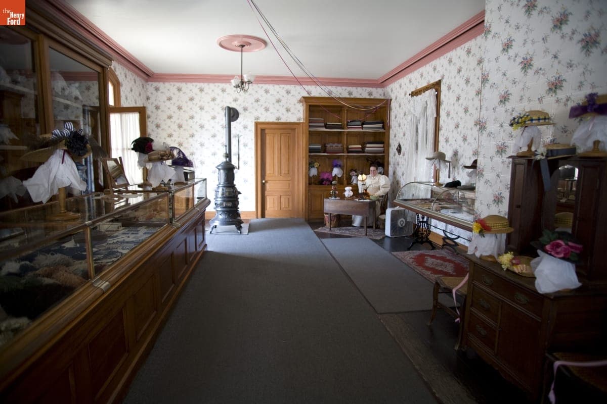Cohen Millinery in Greenfield Village, September 2007