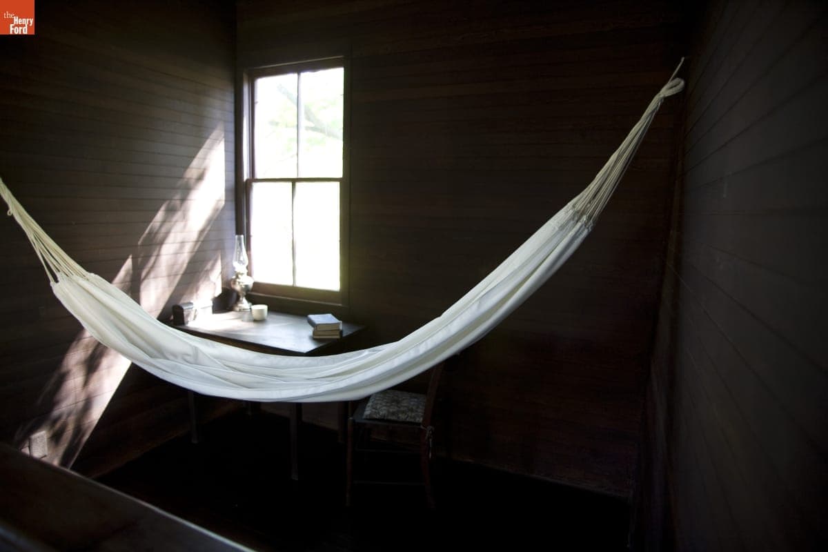 Interior View of Charles Steinmetz Cabin in Greenfield Village, September 2007