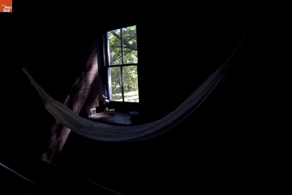 Interior View of Charles Steinmetz Cabin in Greenfield Village, September 2007