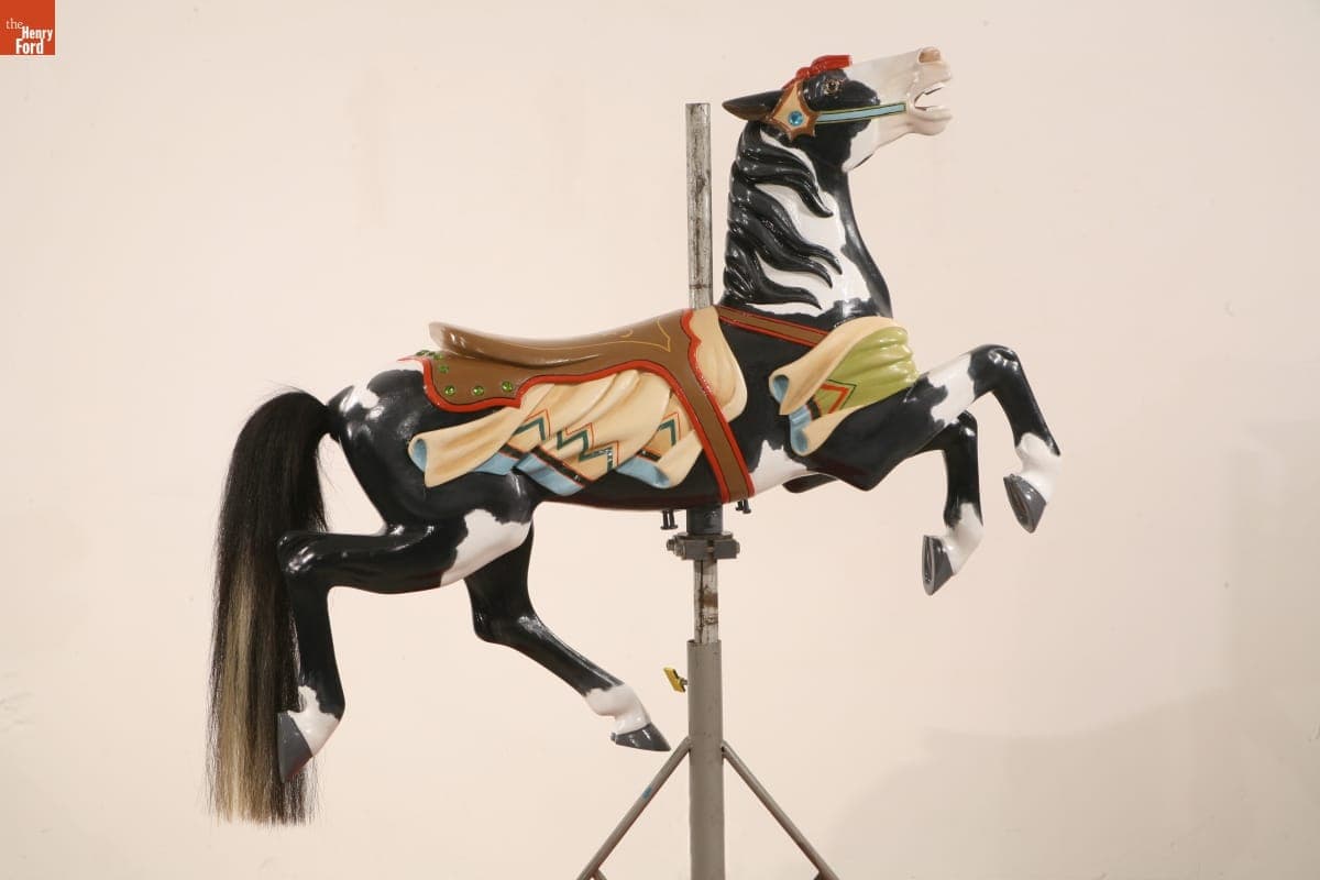 Carousel Figure of a Horse, 1910-1914