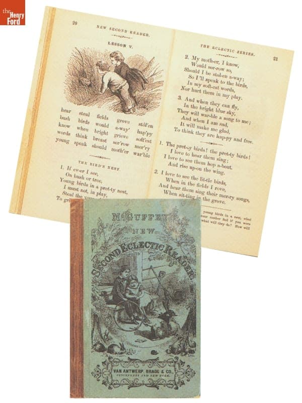 "McGuffey's New Second Eclectic Reader," 1865