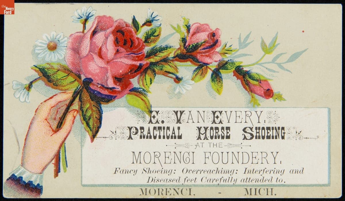 Trade Card for Morenci Foundry & Machine Shop, 1875-1885