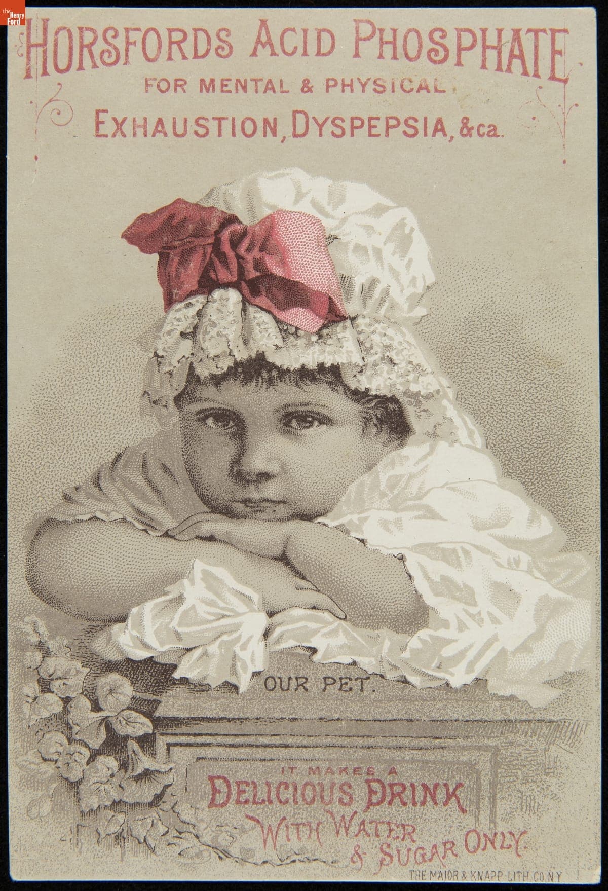 Trade Card for Horsford's Acid Phosphate, Rumford Chemical Works, 1866-1890