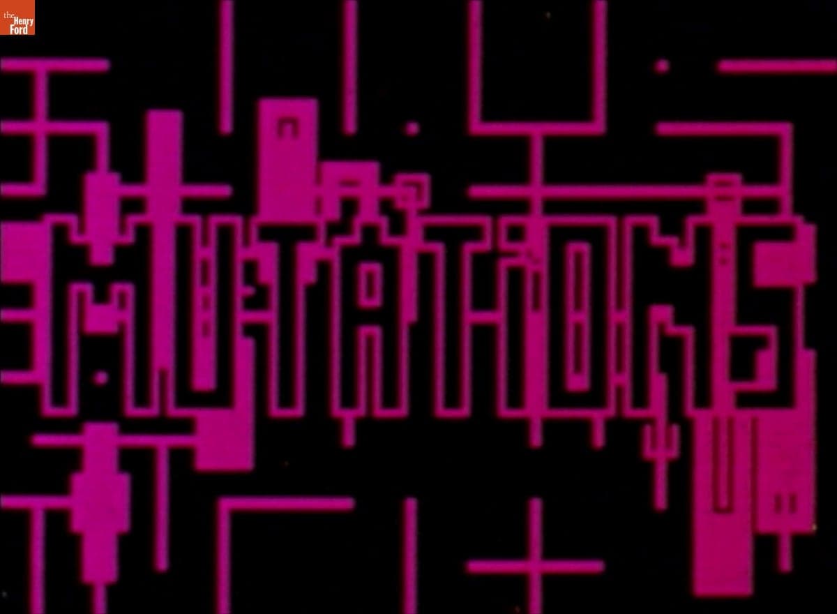 "Mutations" by Lillian F. Schwartz, 1972