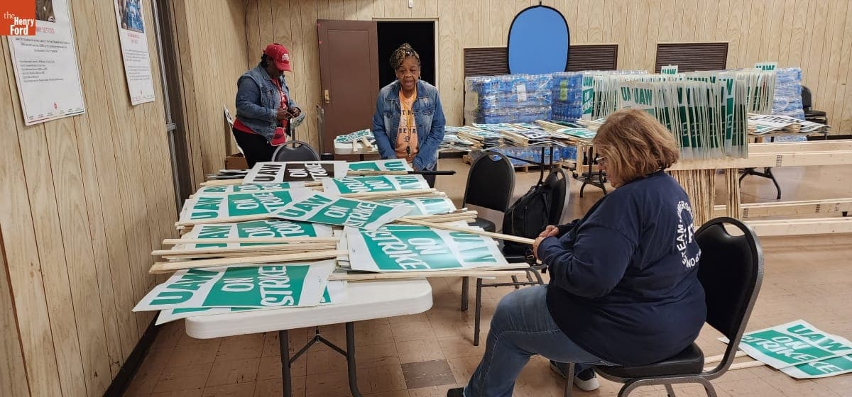 UAW Local 600 Members Participating in Strike Activities, September-October 2023