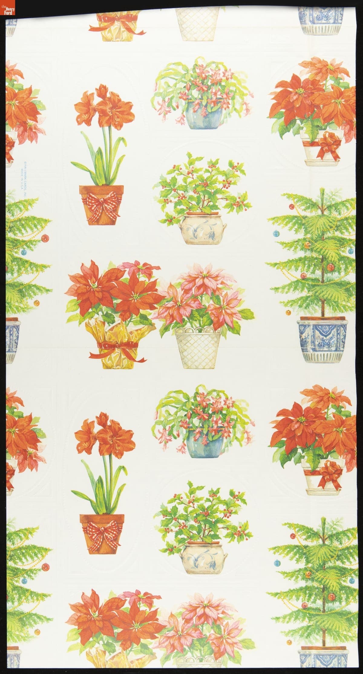 Hallmark Christmas Gift Wrap, 1977-1982