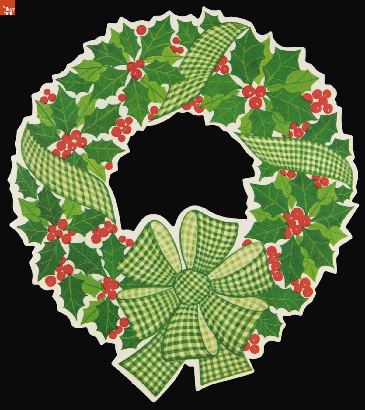 Hallmark Wreath Christmas Decoration, 1977-1982