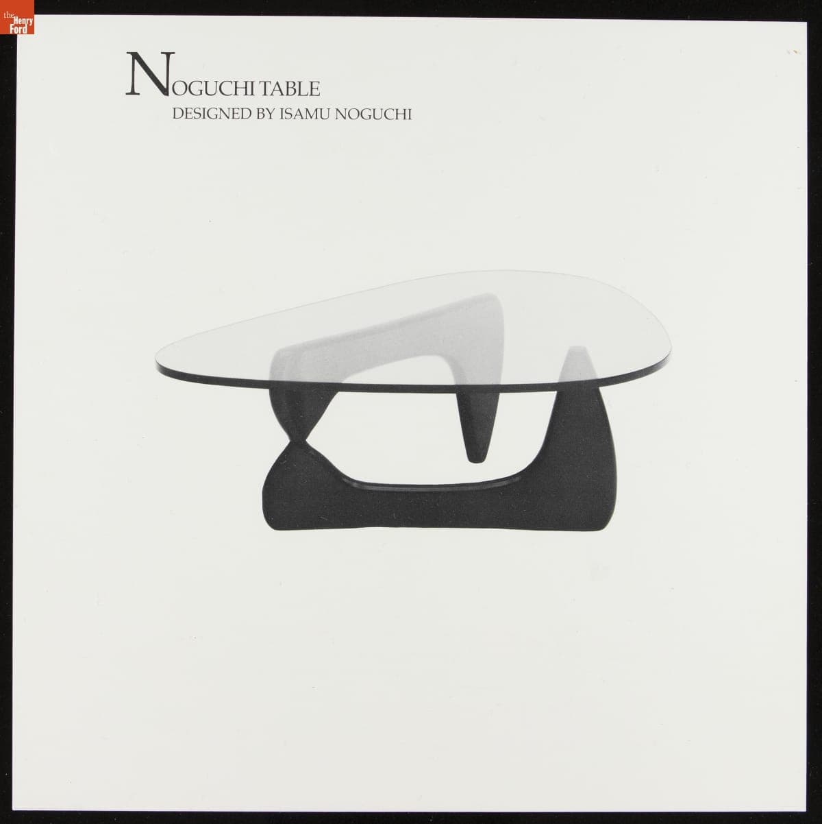 Noguchi Table: Designed by Isamu Noguchi, 1988