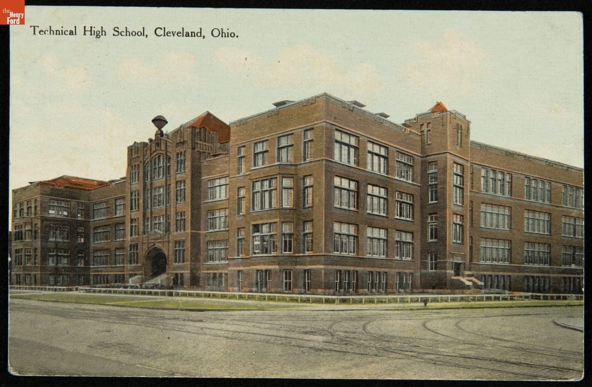 Technical High School, Cleveland, Ohio, 1908-1910