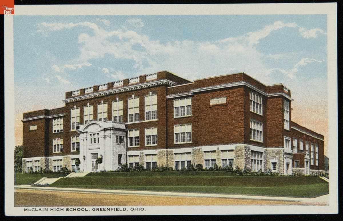 McClain High School, Greenfield, Ohio, 1915