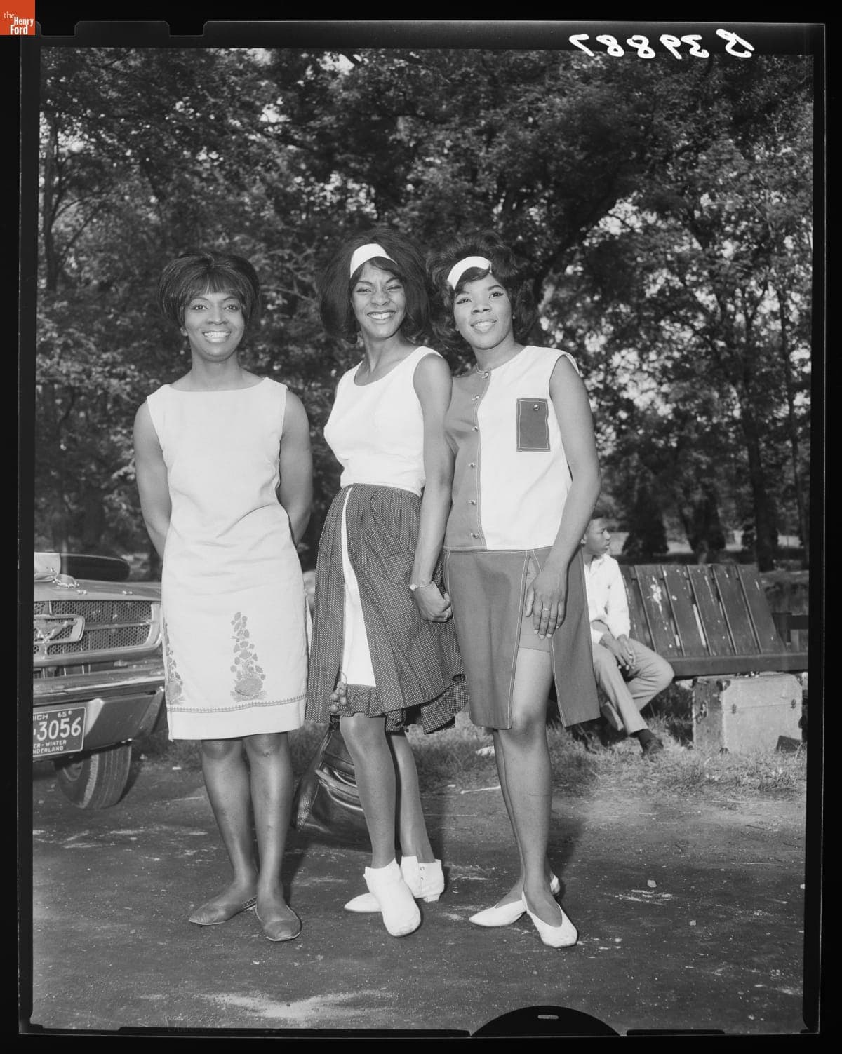 The Vandellas during the Filming of "It's What's Happening Baby" in Greenfield Village, June 1965