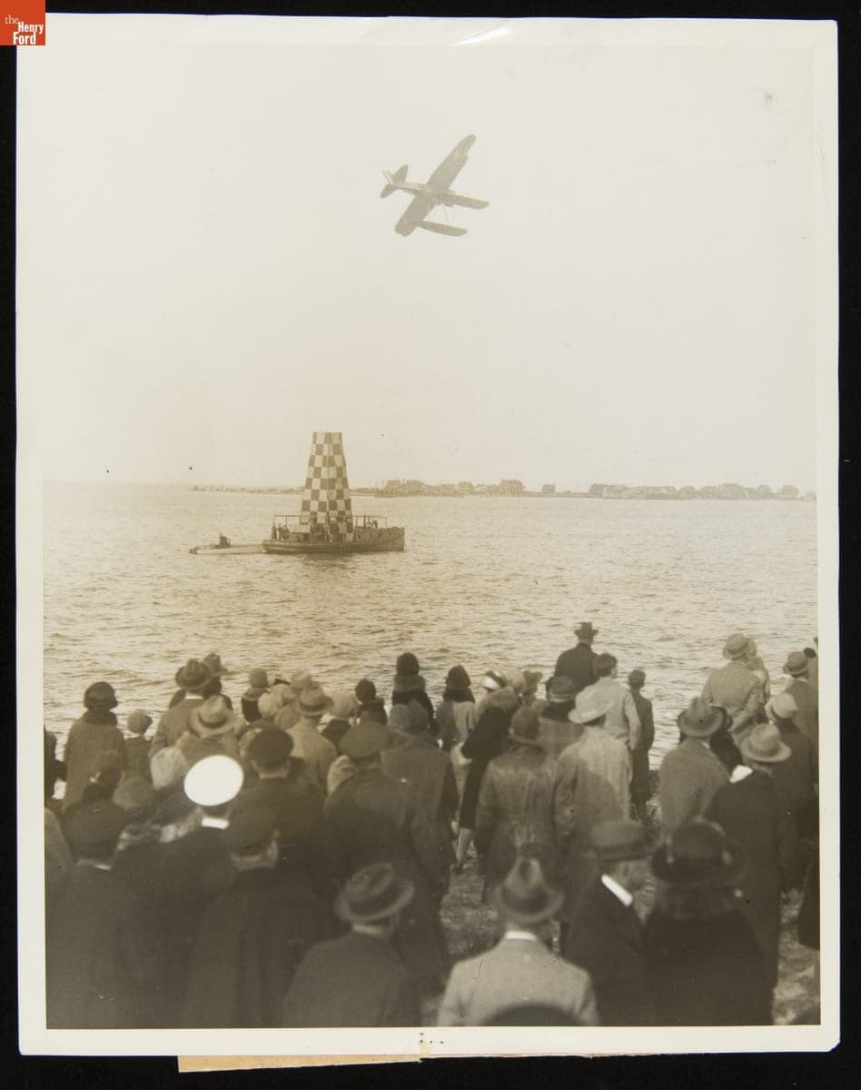 Lieutenant Christian F. Schilt Flies in the Schneider Trophy Race, Schilt Took Second Place in the Race, November 11, 1926