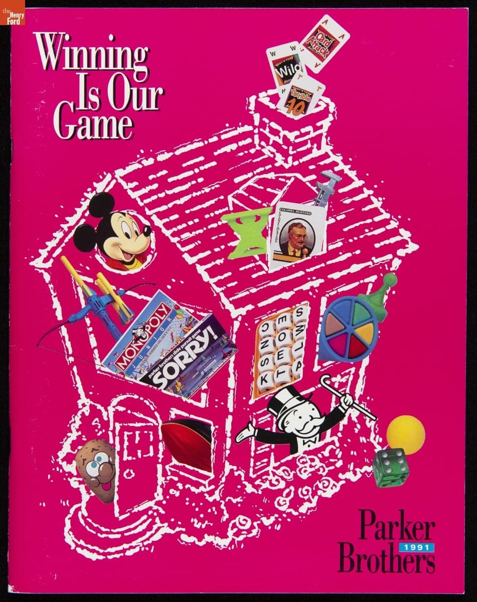 Parker Brothers Trade Catalog, "Winning is Our Game," 1991