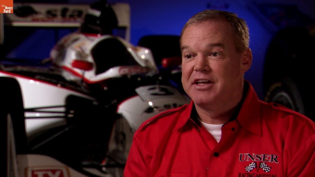 "Fans," Clip from Interview with Al Unser Jr., January 6, 2009