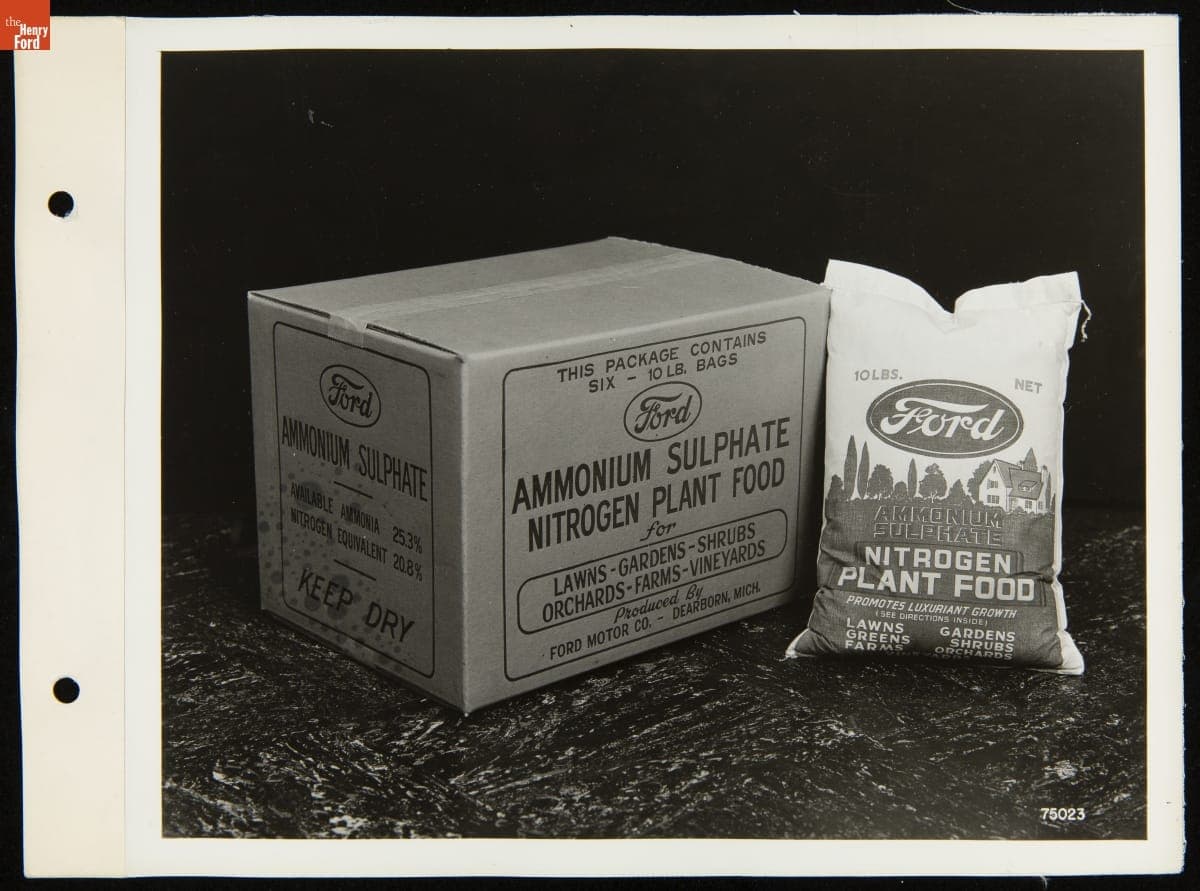 Ford Ammonium Sulphate Nitrogen Plant Food, February 19, 1941