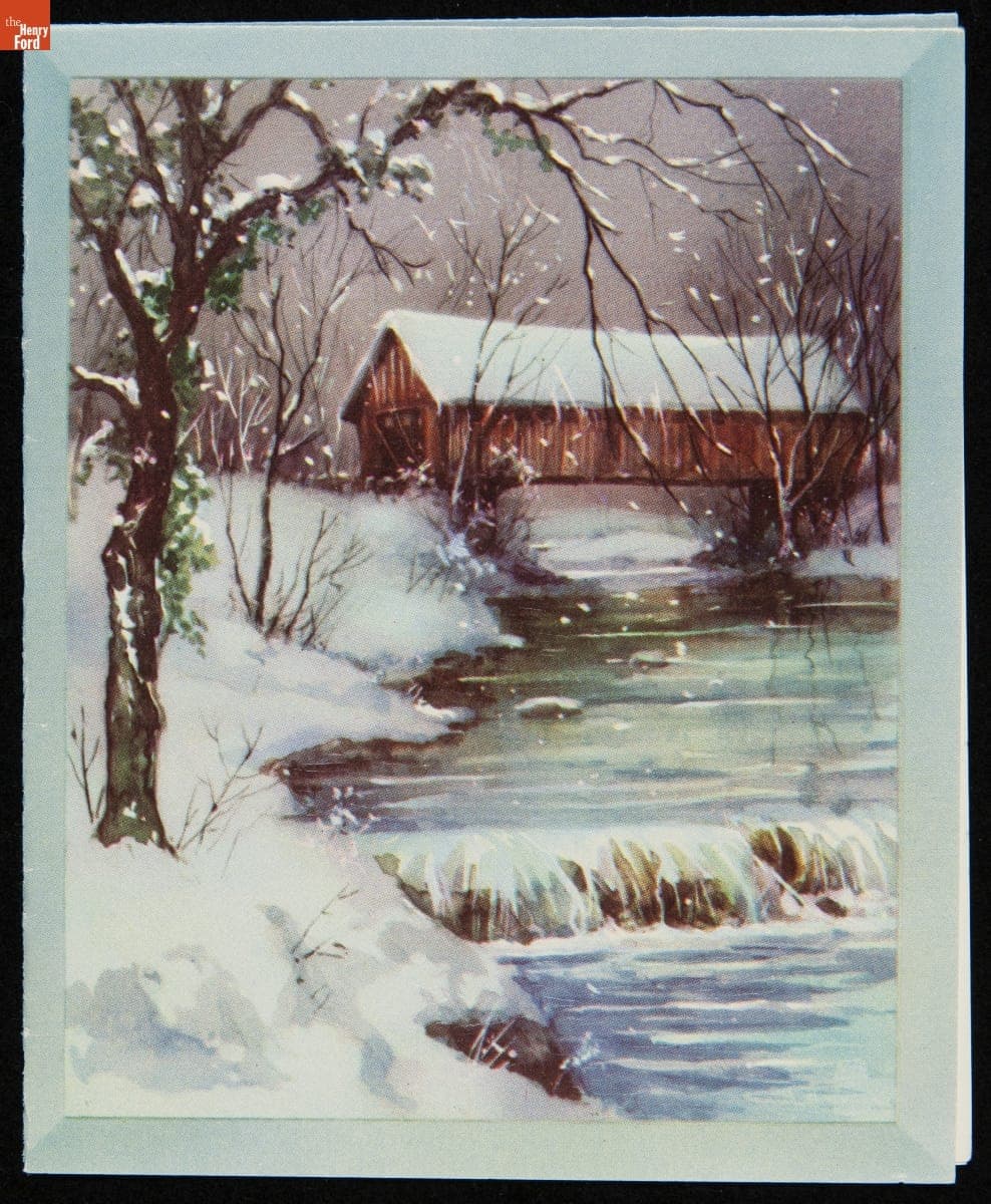 Christmas Card, "Christmas Greetings and Best Wishes for the New Year!," 1946