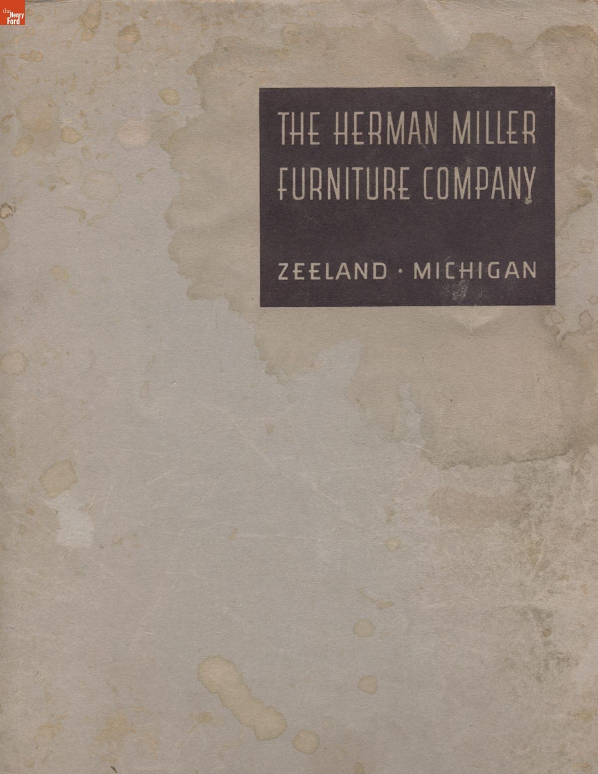 The Herman Miller Furniture Company Catalog, Zeeland, Michigan, 1940