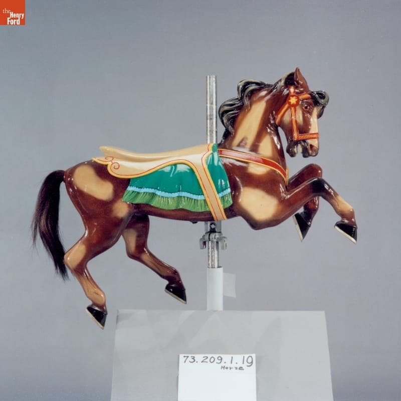Carousel Figure of a Horse, 1910-1914