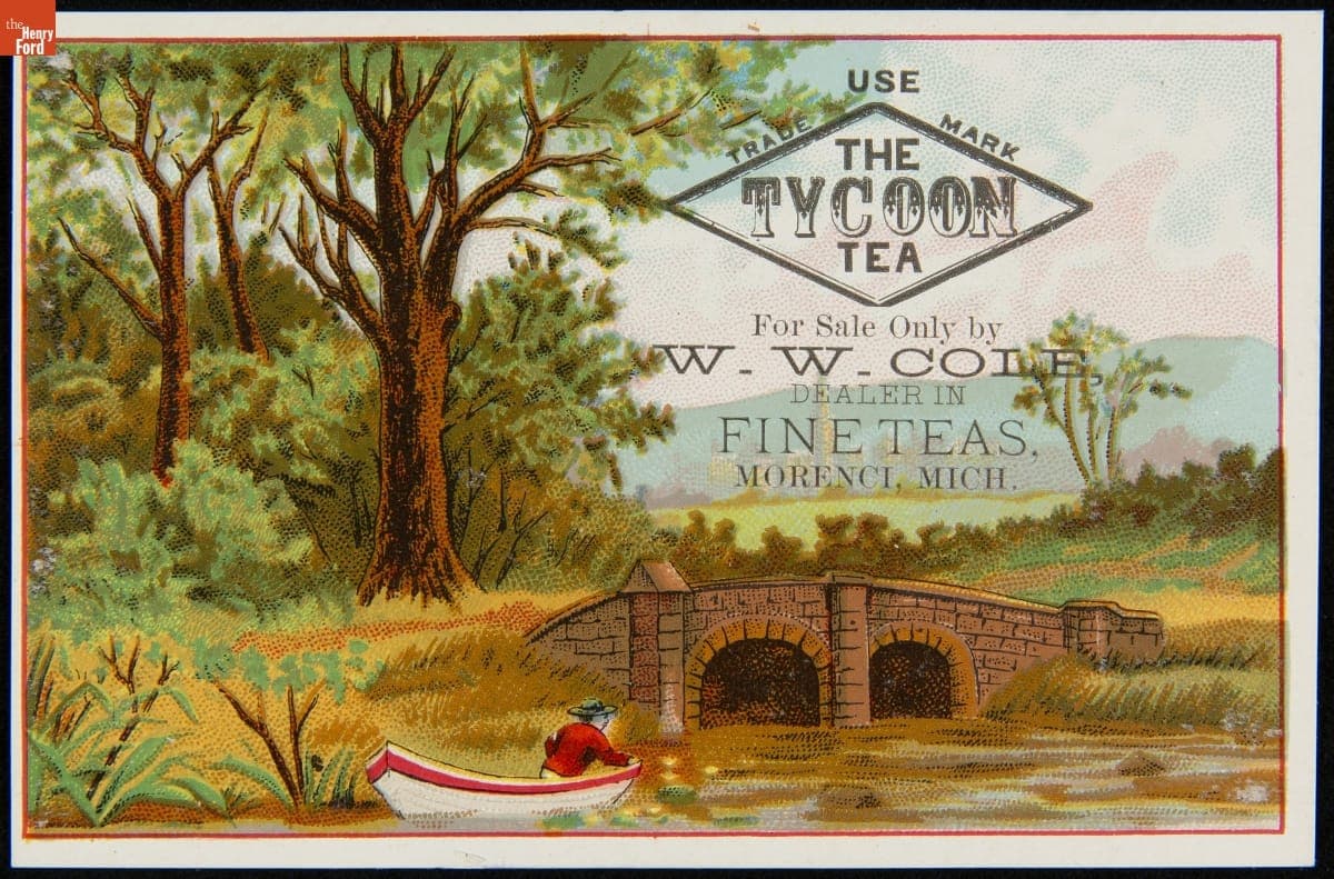 Trade Card for Tycoon Tea, 1880-1890