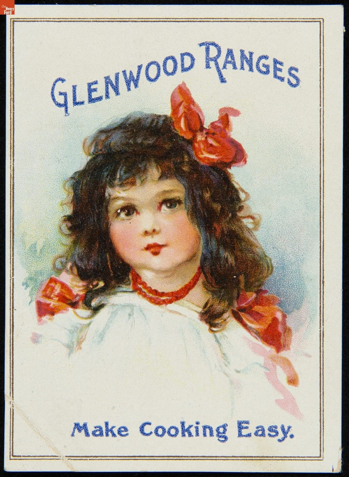 Trade Card for Glenwood Ranges, Weir Stove Co., 1880-1900