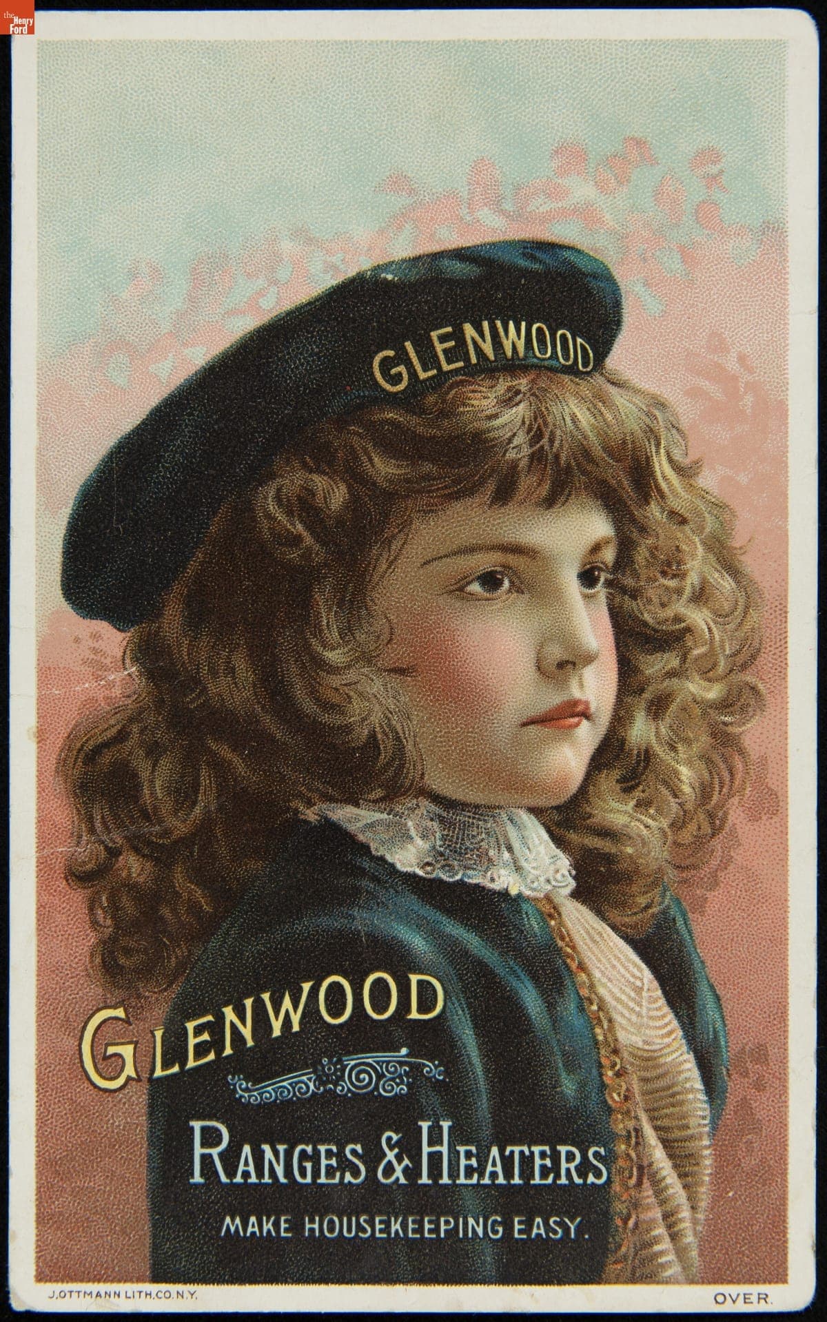 Trade Card for Glenwood Ranges & Heaters, Weir Stove Co., 1880-1900