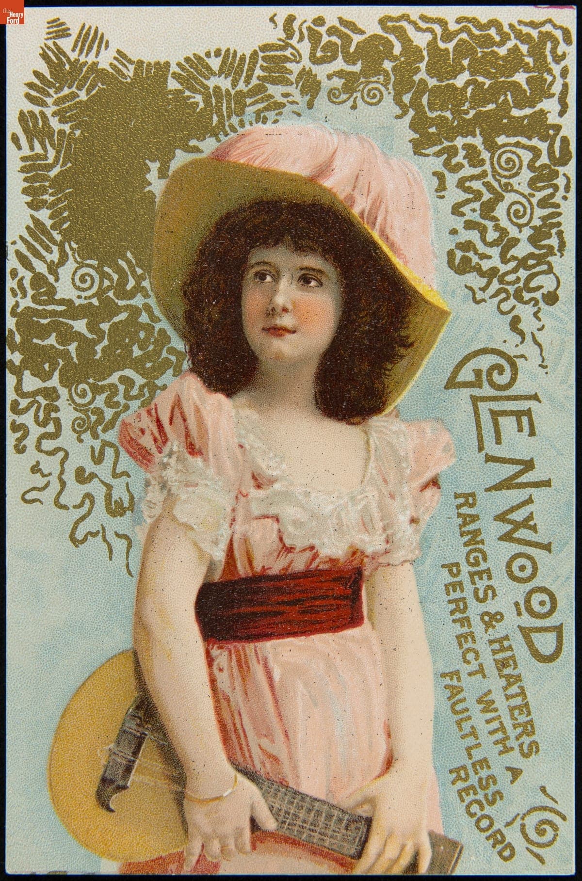 Trade Card for Glenwood Ranges & Heaters, Weir Stove Co., 1880-1900