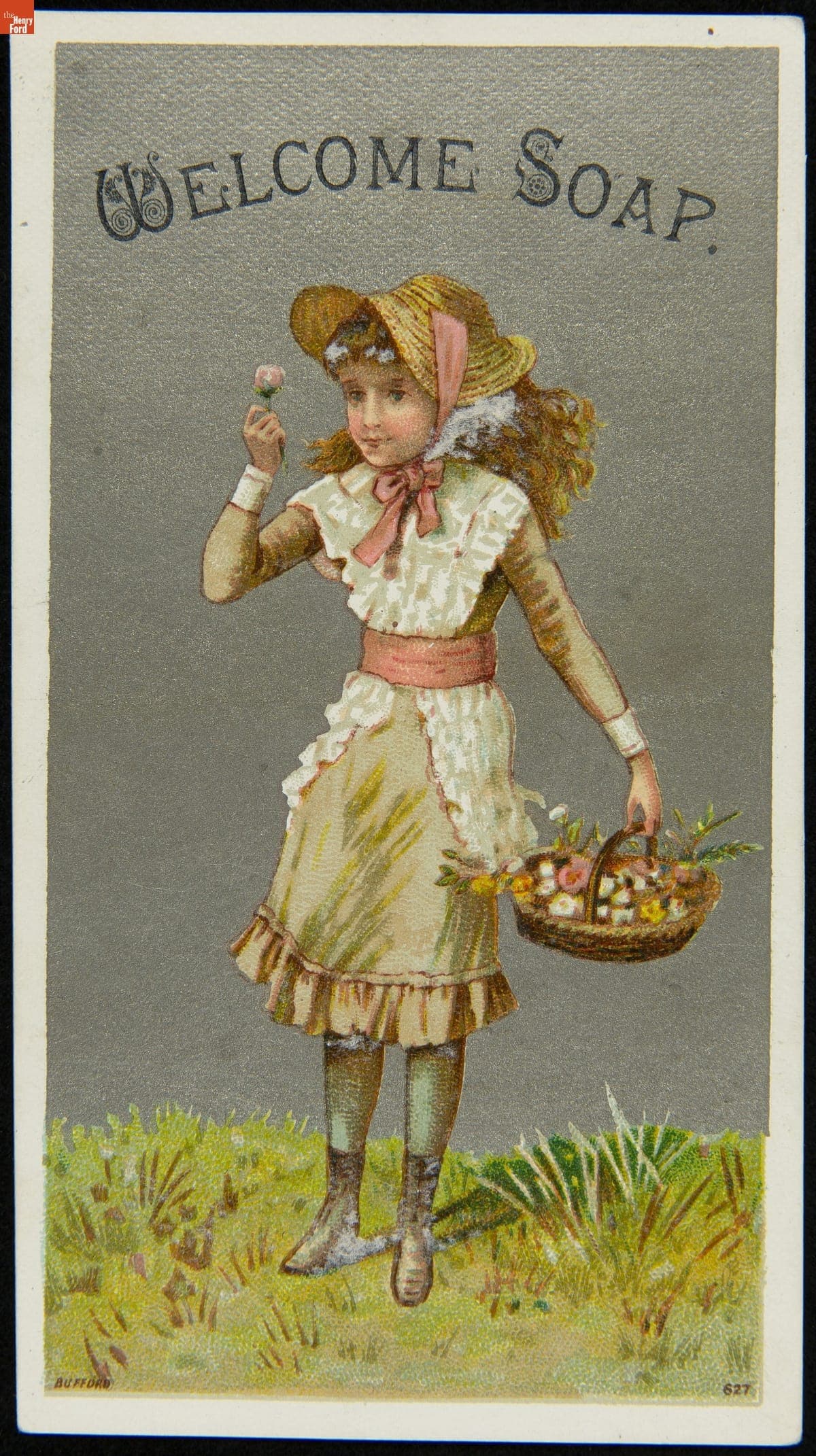 Trade Card for Welcome Soap, Curtis, Davis & Co., 1885-1895