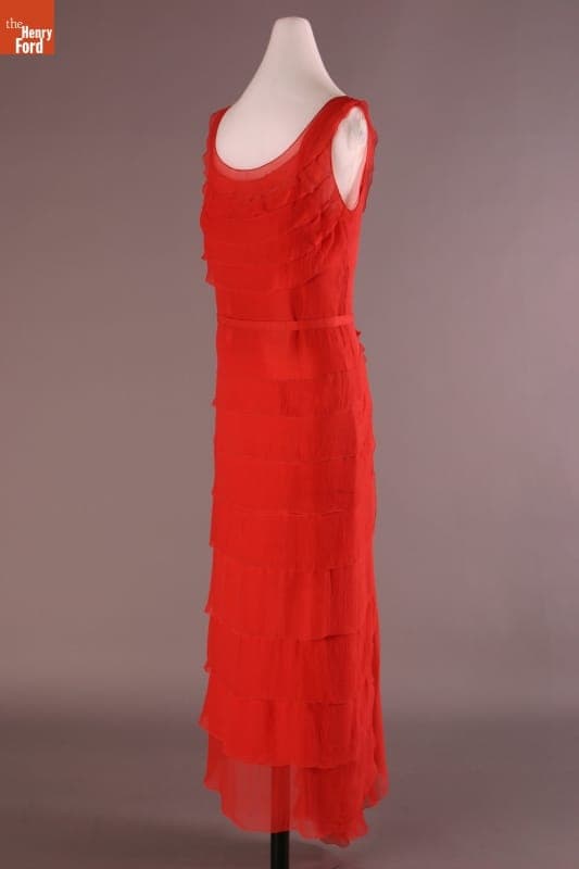 Chemise Dress with Slip, Worn by Elizabeth Parke Firestone, circa 1930