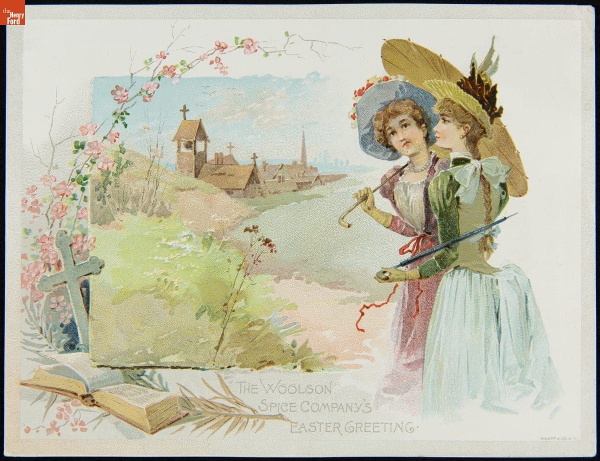 Trade Card for Lion Coffee, Woolson Spice Co., 1882-1900