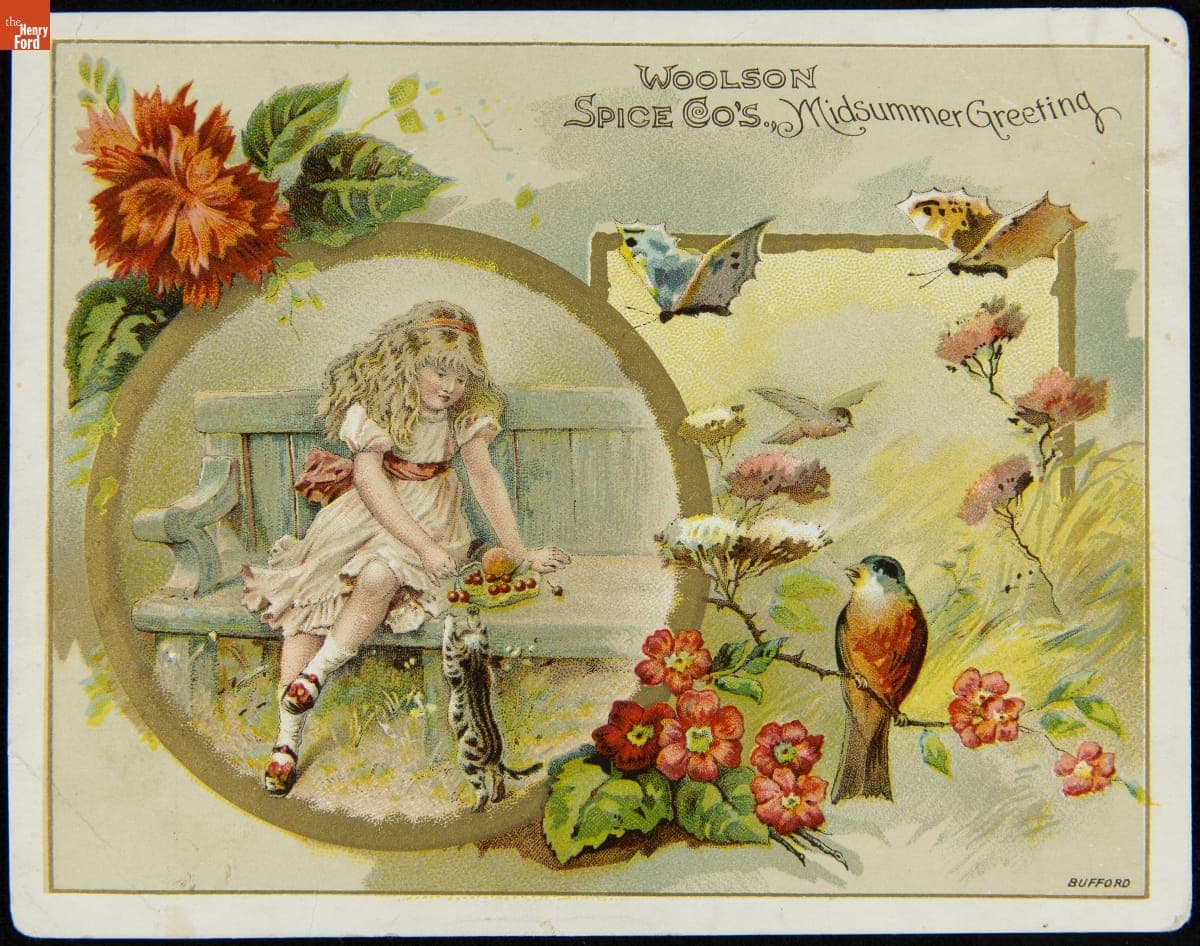 Trade Card for Lion Coffee, Woolson Spice Co., 1882-1900
