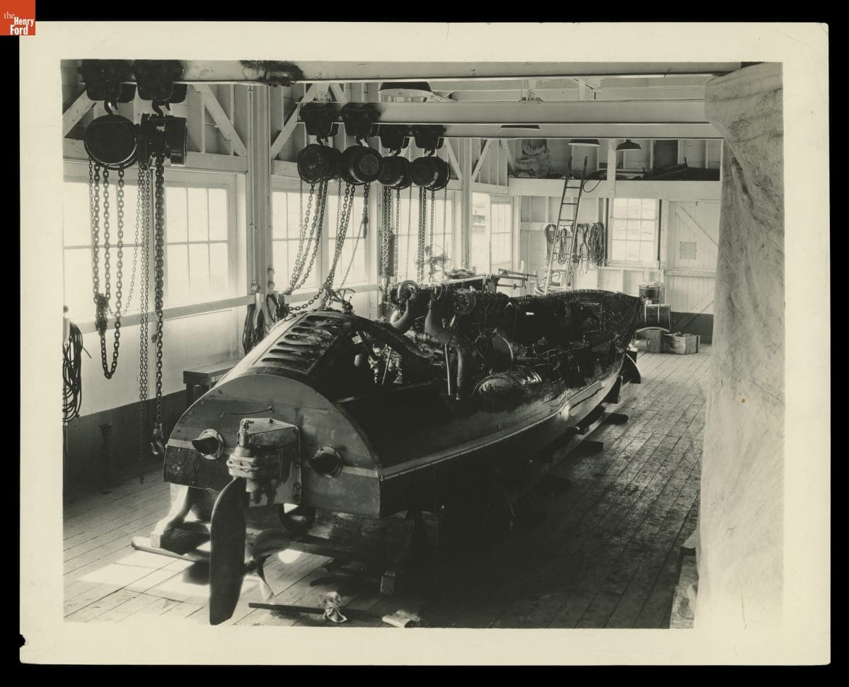 Edsel Ford's Speedboat, circa 1925
