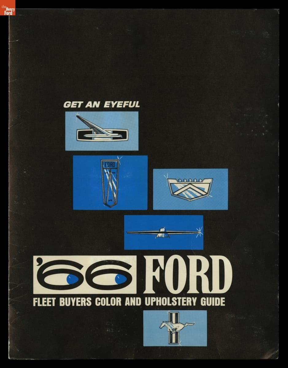 "Get an Eyeful, '66 Ford Fleet Buyers Color and Upholstery Guide"
