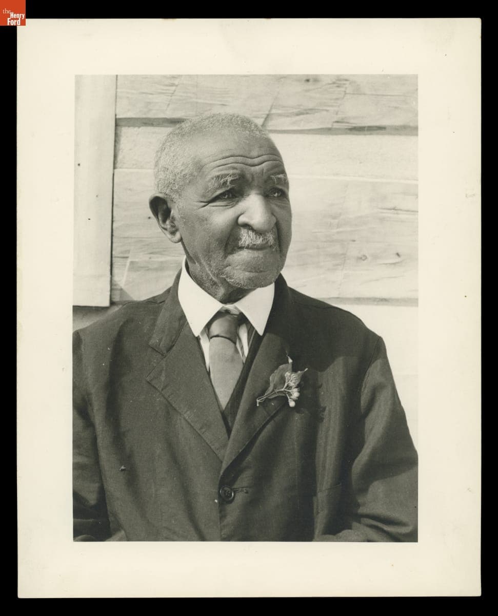 View of George Washington Carver Taken for Use as Reference for Irving Bacon's Painting of Carver, August 1942