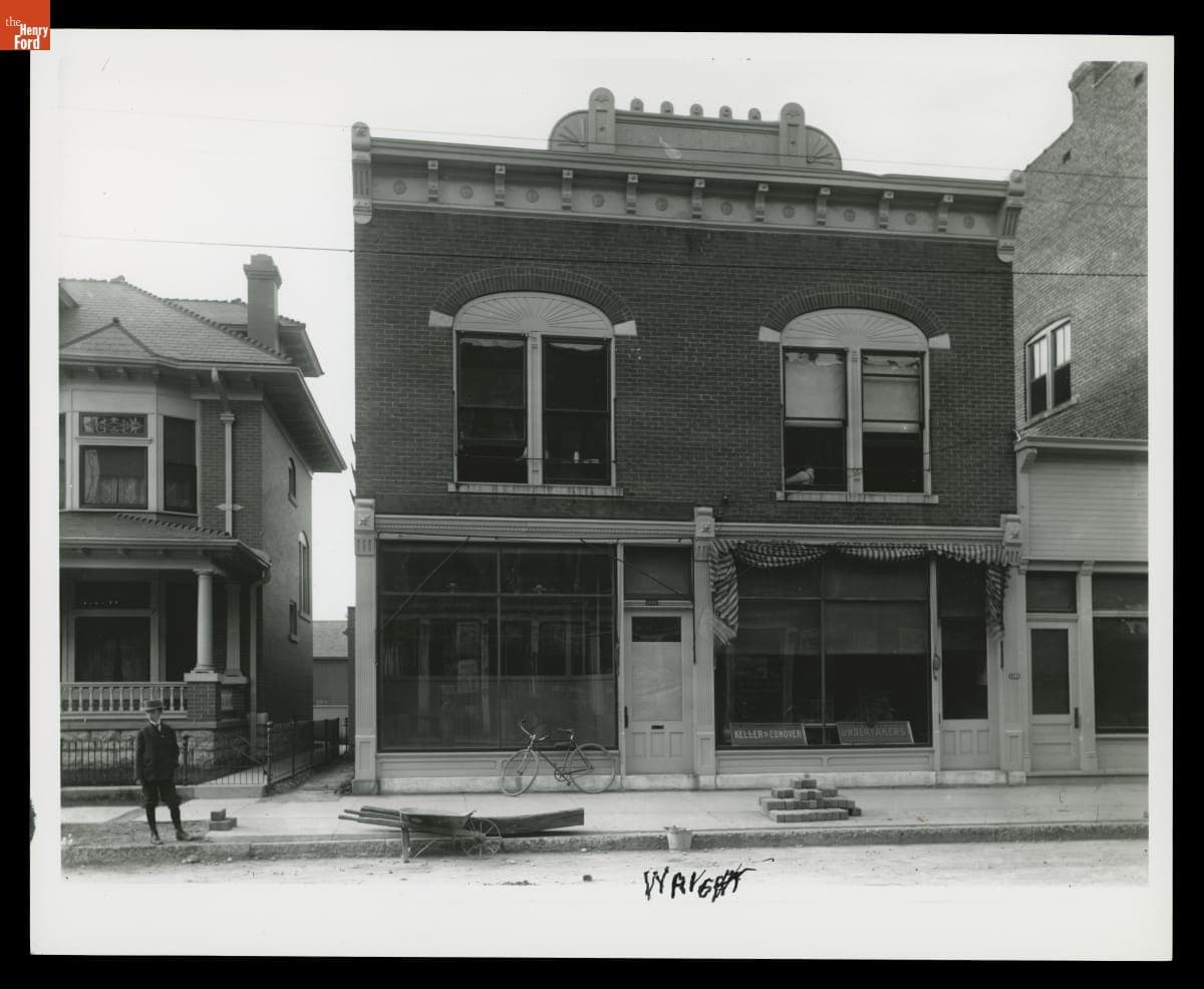 Wright Cycle Shop, Dayton, Ohio, 1910-1911